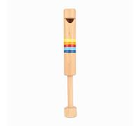 Wooden Whistle, Push & Pull Wood Flute Fipple Piccolo Musical Instrument, Educational, Handcrafted, for Kids, Birthday Presents, Festival Gifts, Children's Toys, Music Education Tools
