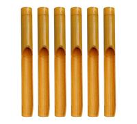 Wooden Wind Chimes for Garden - Set of 6 Tubes with Decorative Replacement Tubes, Creating Beautiful Outdoors | Natural Materials That Harmonize with Jard