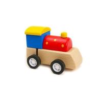 Wooden Wind-Up Train