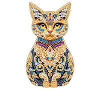 Wooden Wine Bottle Diamond Painting Bottle Opener Helper Crystal Gem Stone Fridge Magnets 5D DIY Diamond Art Fridge Stickers for Home Bar Decor
