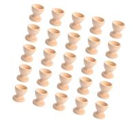 Wooden Wine Glass Eggs Tray Secure Nonslip Condiment Dish Decorative Accent Kitchen Accessories Breakfast Holder Family Breakfast Holder