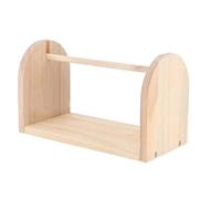 Wooden Wire Holder - Horizontal Ribbon Organizer | Support for Yarn Crafts, Knitting, Crochet, Weaving, DIY Projects, Hobby Artists, Home Workshop, Apartment, Provided