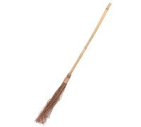 Wooden witch's broom 88 cm