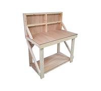 Wooden Workbench 18mm Eucalyptus Hardwood Ply Top - With Back Panel (4ft)