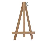 Wooden World - Mini Wooden Easel - Handy and Durable Stand for Mini Photos, Frames, Medals, Business Cards, Table Numbers, Mini Canvases - 16 cm