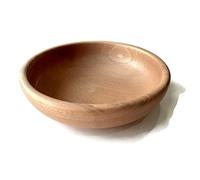 Wooden World - Wooden Decorative Fruit and nut Bowl - Rustic Style Natural Wood Serving Bowl for Snack - 30 cm
