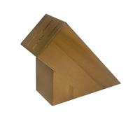 Wooden World - Wooden Kitchen Knife Block for 5 Blades - Natural Ecological Organizer Knife Stand - Light Brown