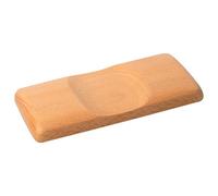 Wooden Wrist Rest - Ergonomic Solid Wood Support, Lightweight Comfortable Computer Use | Long Lasting Durable Smooth Hand Alignment, Walnut Wrist Guard for Pad Keyboard Setup