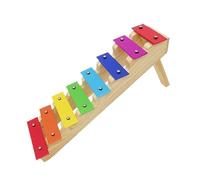 Wooden Xylophone Professionally Made Eight-tone Xylophone Percussion Instrument Rainbow Ladder Piano Eight-tone Ladder Xylophone
