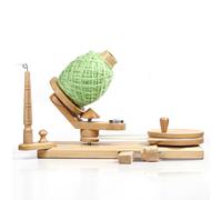 Wooden Yarn Winder with Swift - Manual Yarn Ball Winding Tool for Knitting and Crocheting (ONLY Winder Beechwood)