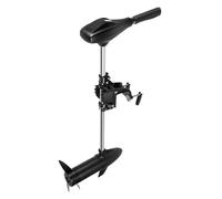 WooDerson 12V Electric Outboard Motor With Power Monitoring, Short Shaft Outboard Motor Multi-Gear Cruising, Pure Copper Motor, Retractable Control Handle, Max Speed 10km, Load Capacity 500kg