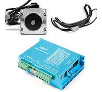 WooDerson HBS57 Nema 23 Stepper Motor 4A DC 24V-60V±10V Stepper Motor Driver CNC Controller 3.0Nm Hybrid Servo Driver Closed Loop Stepper Motor HBS57 + 57HBS30
