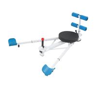 WooDerson Leg Stretcher 0-180° 150kg, Leg Split Equipment for Leg Stretching, Leg Split Machine, Multi-functional Use Foldedable Leg Stretcher for Muscle Relaxation, Exercise (Blue, White)