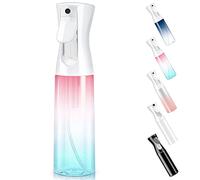 WOODFIB Spray Bottle for Hair, Continuous Fine Mist Water Spray Bottle, Empty spray Bottles for Salon, Plants, Pets, Home Cleaning - 300ml