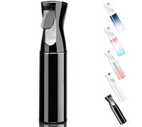 WOODFIB Spray Bottle for Hair, Continuous Fine Mist Water Spray Bottle, Empty spray Bottles for Salon, Plants, Pets, Home Cleaning - 300ml