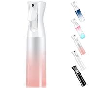 WOODFIB Spray Bottle for Hair, Continuous Fine Mist Water Spray Bottle, Empty spray Bottles for Salon, Plants, Pets, Home Cleaning - 300ml