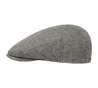 Woodfield Linen Flat Cap by Stetson