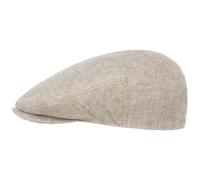 Woodfield Linen Flat Cap by Stetson