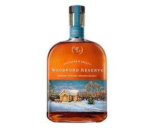 Woodford Reserve Bourbon Whiskey Holiday Edition, 1Litre