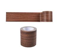 Woodgrain Patterned Duct Tape Wood Effect Repair Adhensive Duct Tape for Laminate Floor Scratch Repair Glod/Chocolate Color/Brown/Dark Brown/Dark Maroon/Red Wine Color