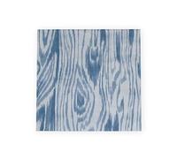 Woodgrain Stone Blue Napkin Dinner - 20 Per Package