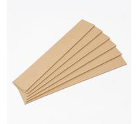 WOODICA Pre-Cut MDF Wall Panelling Strips - 120X6CM | Smooth Premium MDF Boards for DIY Wall Panels, Wainscoting & Feature Walls | Easy Install, Paintable Wood Panels for Home & Office - Pack of 6