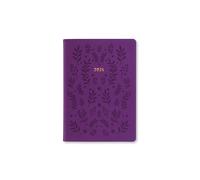 Woodland A6 week to view 2025 diary - purple the New the New