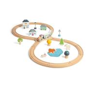 Woodland Animal Train Set Bigjigs Toys Multi One Size