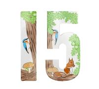 Woodland Bin Numbers - Two