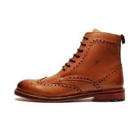 Woodland Brampton Brogue Boot Mens Tan