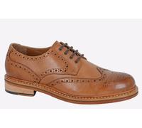 Woodland Brisbane Gibson Brogue Mens - Brown - Size UK 7