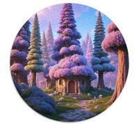 Woodland Cabin 1000 Piece Puzzles Square Puzzles for Adults And Kids, Vibrant Imagery Family Challenge Toys 1000pcs (67.5x67.5cm)