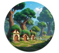 Woodland Cabin 1000 Piece Puzzles Square Puzzles for Adults And Kids, Vibrant Imagery Family Game 1000pcs (67.5x67.5cm)