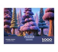 Woodland Cabin 1000 Pieces Puzzle Square Puzzles Vibrant Imagery Family Challenge Toys 70x50cm/1000pcs