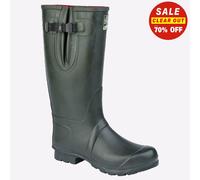 Insulated Wellington Boots - W258E - Size: 15 - Color: dark olive