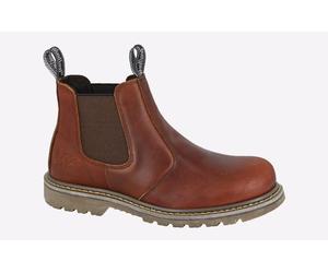 Woodland Davenport Chelsea Boots Mens - Brown - Size UK 6