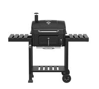 Woodland Grill BBQ - Charcoal BBQ, Integrated Thermometer, Under Caddy Storage, Portable Barbecue For Easy Transport, Perfect For Entertaining Friends & Family, Capable Of Cooking For Up To 15 People