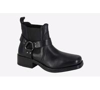 Gringos Mens Western and Cult Fashion Low Harley - Black Leather, Mens UK 9/EU 43