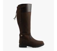 Woodland Harper Womens Leather Zip Up Waterproof Casual Tall Boots