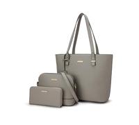Woodland Leathers black handbags for women, Women handbags & shoulder bags, Cross body bag and clutch bag for women and girls. Small women's totes Faux Leather for all occasions (Grey)