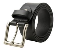 Woodland Leathers Mens Belts Genuine Leather Belt in Brown, Black Leather Belts For Men. 1.5" Width Adjustable Mens Leather Belt for Trousers Jeans