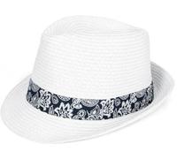 Woodland Leathers Panama Fedora Trilby Straw Hat for Men Foldable Sun Hat | Foldable lightweight mens sun hat, breathable straw hat design, ideal for beach, holidays, travel, smart casual occasions