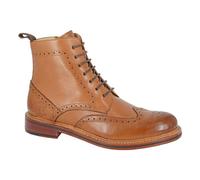 Woodland Men's Leather Ankle Boots in Tan | Size: 10 Woodland Tan 10