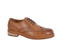 Woodland Men's Leather Brogues in Tan | Size: 7 Woodland Tan 7