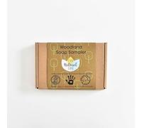 Woodland Mini Soap Trial Box - 4 Handmade Vegan Soaps Inspired by Forest Scents | Cedarwood, Fir and Pine | Nature-Inspired | Eco-Friendly