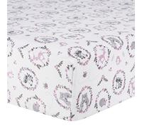 Woodland Portraits Deluxe Flannel Fitted Crib Sheet