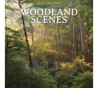 Woodland Scenes - 2026 Square Wall Calendar - by Red Robin Publishing