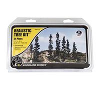 Woodland Scenics - Realistic Tree Kit - 2 1/2" to 6" - Forest Gr