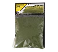Woodland Scenics 2mm Static Grass Dark Green (US IMPORT)