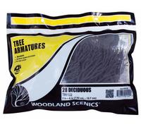Woodland Scenics 3"-5" (7.62cm-12.7cm) Deciduous Tree Armatures - TR1122